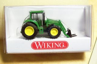 N scale Wiking John Deere 6920 S Tractor with Front Forks 95839  