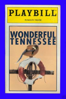 Playbill Wonderful Tennessee w John P Kavanagh  
