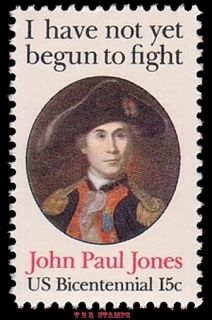 Scott 1789A John Paul Jones 15c Perforated 11 x 11 Variety Stamp MNH Buy Now  