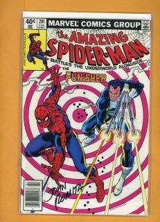 John Romita SR The Amazing Spider Man 201 Hand Signed Autograph Comic Book COA  