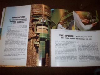 1964 John Deere Combine Brochure 40 42 45 55 95 105 Redwood Falls Minnesota  