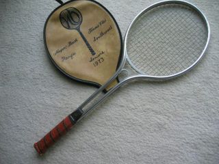 Vtg John Newcombe Rawlings Tennis Racquet  
