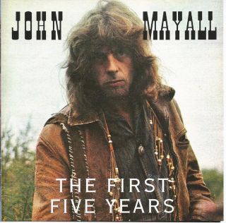 John Mayall The First Five Years CD 1995 Blues Rock Eric Clapton Peter Green  