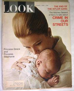 1965 June 1 Look Magazine Hitler Gang Princess Grace Monaco Tony Oliva  