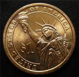 John Quincy Adams 2008D Gold Dollar Type 2 Clad Coin 6th President Denver 373  