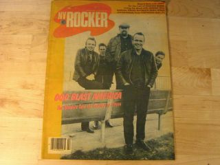 NY Rocker Magazine 47 Feb 82 The Blasters Dave Alvin NRBQ Feelies Siouxsie  