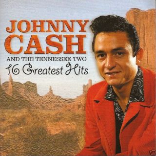 JOHNNY CASH THE TENNESSEE TWO 16 GREATEST HITS  