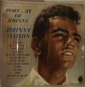 Johnny Mathis "Portrait of Johnny" Vinyl LP NRMT  