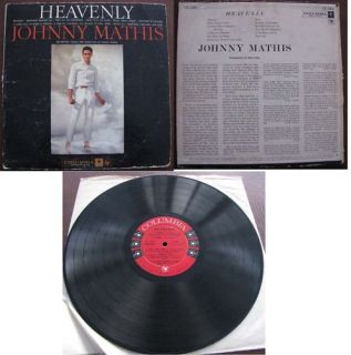 Johnny Mathis Heavenly LP Columbia CL 1351  