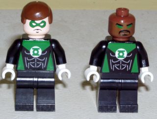 Superhero Custom Green Lantern Lego Minifigs Hal Jordan John Stewart  
