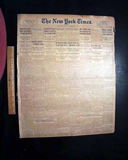 JOHN HATFIELDS McCoys Hillbilly Feud Fame JAIL Escape Wise County 1923 Newspaper  