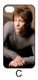 Jon Bon Jovi iPhone 4 4S 5 Hard Back Case Cover  