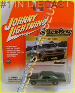 1967 '67 Pontiac GTO Classic Gold Collection Diecast Johnny Lightning JL  