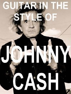 Johnny Cash Style Guitar Lessons DVD Video Johnnie Lead  