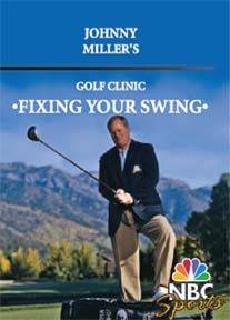 Johnny Miller Golf Clinic Fixing Your Swing DVD New Instruction Video  
