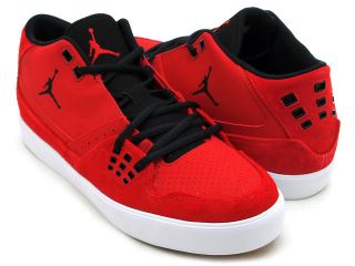 Nike Jordan Flight 23 Classic 510892 601 Gym Red Black White Shoes Men Sizes New  