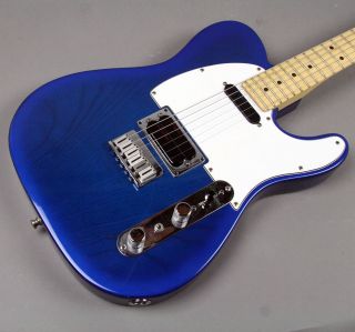 1994 USA Fender Telecaster Plus Guitar Version 1 Radiohead Transparent Blueburst  