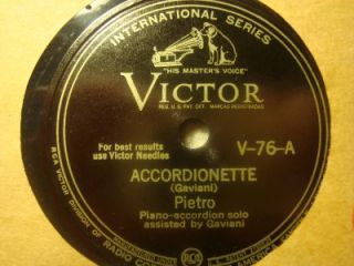 Pietro Deiro Victor V 76 Accordionette Accordionola NOS Daddy of The Accordion  