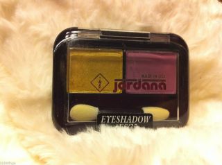 Jordana Eyeshadow Oro Violet Duo Gold Golden Lilac Shimmer Eye Makeup Purple New  
