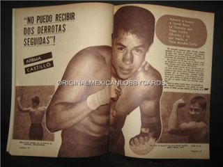 Jose Luis Lopez Photocover Mexican Boxing Magazine 1969  