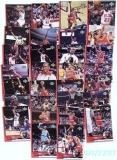 20 1999 Upper Deck Michael Jordan Huge 30 Card Tribute Sets $1 200  