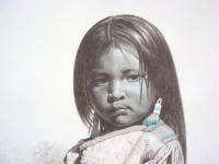 The Littlest Apache Don Crowley Limited Print w COA  