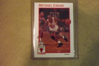 Michael Jordan Hoops Prototype Card  