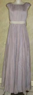 JS Collections Pale Lilac Pearl waist Dress GOWN sz 4 225  