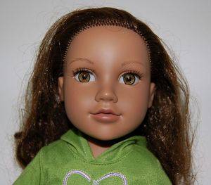 Journey Girls Kyla 18" Doll Soft Body Plastic Limbs Hazel Eyes Brown Auburn Hair  