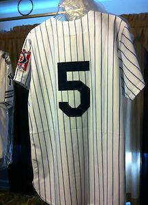 NY Yankees 5 Joe DiMaggio Mitchell Ness Cooperstown Centennial Jersey  