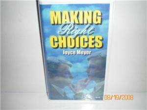 Joyce Meyer Making Right Choices  