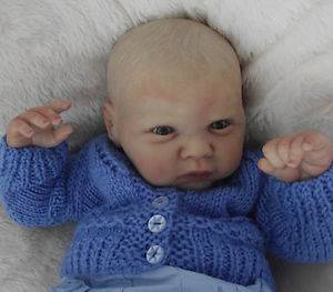 Joshua Adorable Newborn Baby Boy by Dollydaisy  