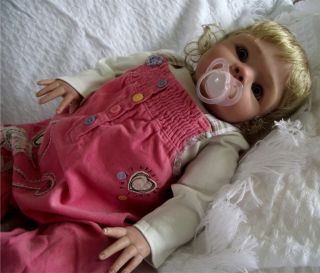 A Todder Baby Girl Doll from The 'Tibby' Kit by Donna RuBert  