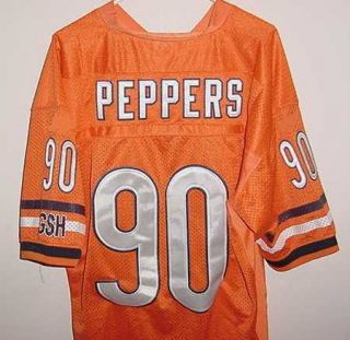 Julius Peppers Orange Chicago Bears Jersey