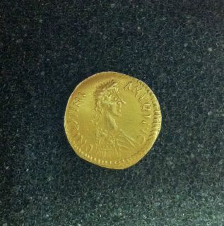 527 565 Ad Justinian I AV Tremissis Very RARE Ancient Gold Coin