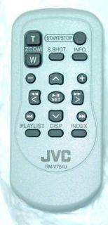 JVC CAMCORDER HD HDD REMOTE RM V751U Everio GZ HD300 GZ HD40US GZ