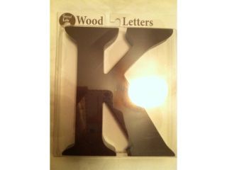 Trend Lab Wooden Letter K Brown Wood 6