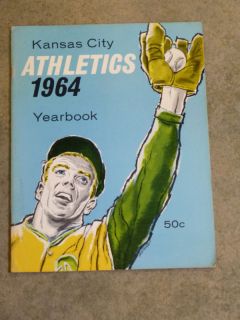 Kansas City Athletics As Yearbook 1964 EX Shape