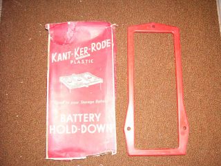 Nors 1956 Ford Kant ker Rode Battery Hold Down