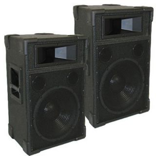 1200 Watts 12 Pro Audio Speakers New Karaoke DJ TRAP12