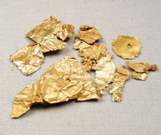 Roman Era High Karat Gold Jewelry Parts Circa 200 to 400 Ad