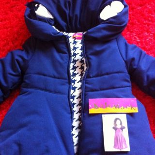 Biscotti Kate Mack Baby Girl Jacket Puffer Coat Size 18 24mo 2T ORG $