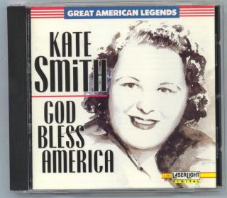 Kate Smith God Bless America Mint Deluxe CD 16 Songs 018111538022