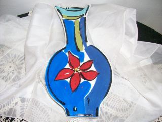 Kathryn Youngs by Ganz Wall Pocket or Vase Modern Motif Signed