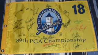 Martin Kaymer Signed AutoD PGA Championship Flag 20