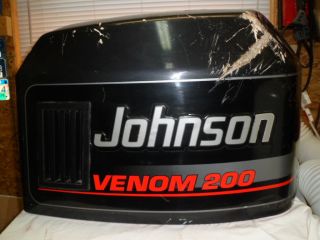 1995 Johnson VJ200SL 200STL Venom V6 Motor Hood Cover Cowl Boat Motor