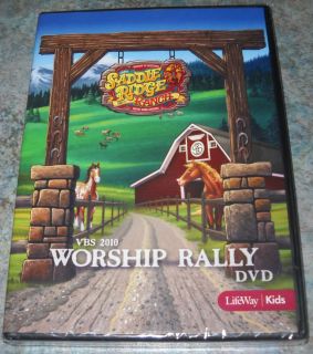 Worship Rally Vacation Bible School DVD 2010 Lifeway Kids BRAND NEW