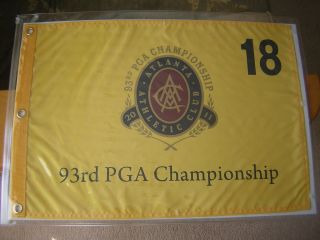 Championship Golf Pin Flag Keegan Bradley Atlanta Athletic Club