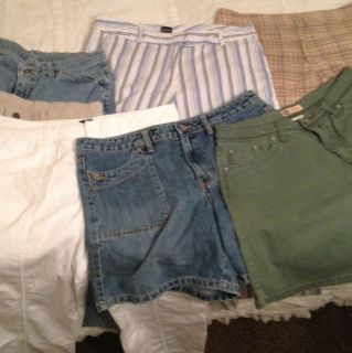 Womens Lot of 9 Clothes 2 Tank Tops 7 Bottoms Old Navy and More Size