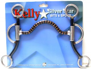 Kelly SS Arched Sweet Iron Mouth Training Bit Horse Tack Equine